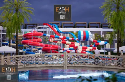 Apartment - 2 Bedrooms - 1 Bathroom for sale in Magawish Resort - Hurghada Resorts - Hurghada - Red Sea