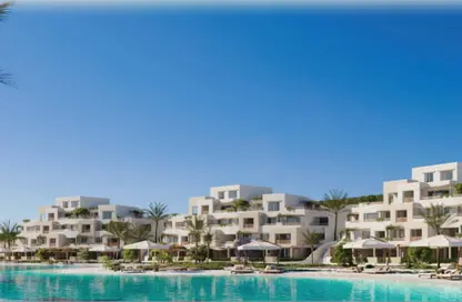 Penthouse - 3 Bedrooms - 3 Bathrooms for sale in Al Masyaf - Ras Al Hekma - North Coast