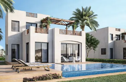 Villa - 4 Bedrooms - 5 Bathrooms for sale in Makadi Orascom Resort - Makadi - Hurghada - Red Sea