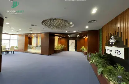 Office Space - Studio - 4 Bathrooms for rent in Bank Center Street - South Teseen St. - The 5th Settlement - New Cairo City - Cairo
