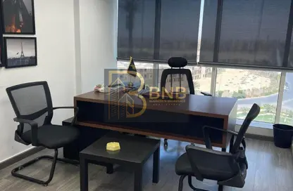 Office Space - Studio - 2 Bathrooms for rent in Business Plus - North Teseen St. - The 5th Settlement - New Cairo City - Cairo