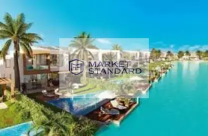 Chalet - 2 Bedrooms - 2 Bathrooms for sale in Hacienda Waters - Qesm Ad Dabaah - North Coast