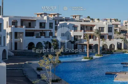 Chalet - 2 Bedrooms - 3 Bathrooms for sale in Makadi Heights - Makadi Orascom Resort - Makadi - Hurghada - Red Sea