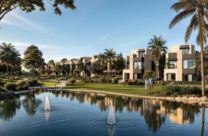 Villa - 4 Bedrooms - 4 Bathrooms for sale in Palm Hills Golf Extension - Al Wahat Road - 6 October City - Giza