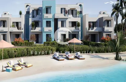 Chalet - 3 Bedrooms - 4 Bathrooms for sale in Beit Al Bahr - Sidi Heneish - North Coast