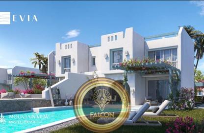 Chalet - 3 Bedrooms - 2 Bathrooms for sale in Mountain View - Ras Al Hekma - North Coast