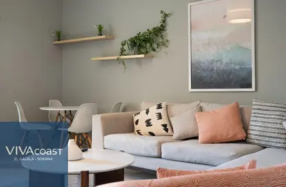 Chalet - 2 Bedrooms - 2 Bathrooms for sale in Viva Al Sokhna Resort and Spa - Al Ain Al Sokhna - Suez