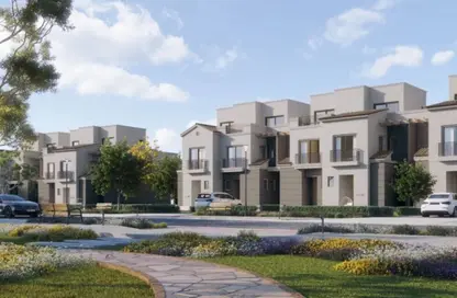 Townhouse - 3 Bedrooms - 4 Bathrooms for sale in Palm Hills October - Cairo Alexandria Desert Road - 6 October City - Giza