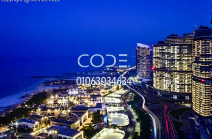 شقة - 2 غرف نوم - 2 حمامات للبيع في ذا جيت تاورز - مدينة العلمين الجديدة - العلمين - الساحل الشمالي