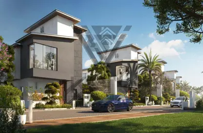 Apartment - 2 Bedrooms - 2 Bathrooms for sale in Creek Town - The 1st Settlement - New Cairo City - Cairo