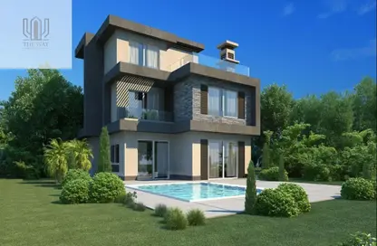 فيلا - 4 غرف نوم - 5 حمامات للبيع في نيو جيزة - طريق مصر اسكندرية الصحراوي - مدينة 6 أكتوبر - الجيزة