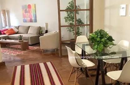Apartment - 2 Bedrooms - 2 Bathrooms for rent in Mohamed Maraashly St. - Zamalek - Cairo