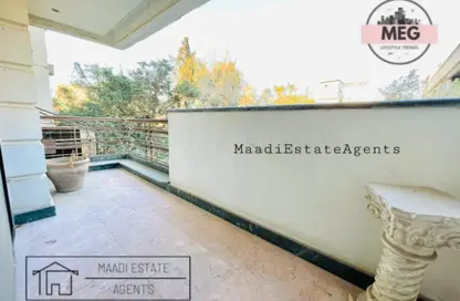 Apartment - 4 Bedrooms - 3 Bathrooms for rent in Sarayat Al Maadi - Hay El Maadi - Cairo