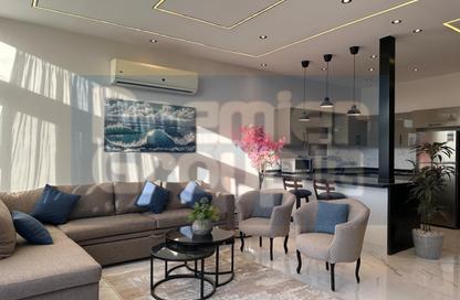 Penthouse - 6 Bedrooms - 5 Bathrooms for rent in Street 201 - Degla - Hay El Maadi - Cairo