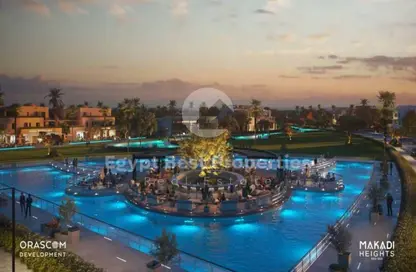 منزل مزدوج - 3 غرف نوم - 3 حمامات للبيع في مكادي اوراسكوم - مكادي - الغردقة - محافظة البحر الاحمر
