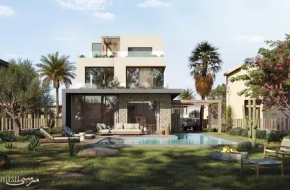 Twin House - 4 Bedrooms - 4 Bathrooms for sale in Marsa Baghush - Qesm Marsa Matrouh - North Coast