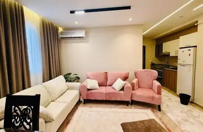 شقة - 2 غرف نوم - 2 حمامات للايجار في محور مصطفي كامل - التجمع الاول - مدينة القاهرة الجديدة - القاهرة