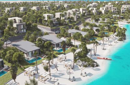 Chalet - 2 Bedrooms - 2 Bathrooms for sale in Azha North - Ras Al Hekma - North Coast