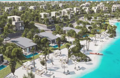 Chalet - 2 Bedrooms - 2 Bathrooms for sale in Azha North - Ras Al Hekma - North Coast