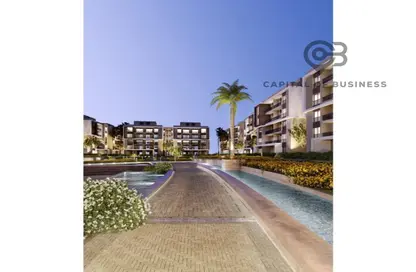 Apartment - 1 Bedroom - 1 Bathroom for sale in Moon Residences - Fifth Square - The 5th Settlement - New Cairo City - Cairo