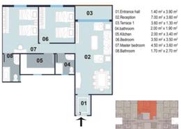 Apartment - 2 bedrooms for للبيع in Alexandria Desert Road - Moharam Bek - Hay Sharq - Alexandria