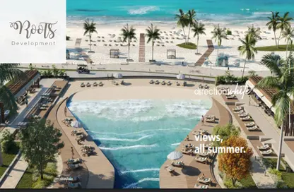 شاليه - 2 غرف نوم - 2 حمامات للبيع في دايركشن وايت - راس الحكمة - الساحل الشمالي