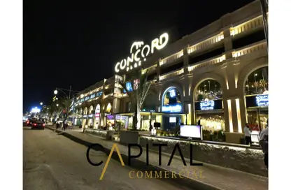 Retail - Studio - 3 Bathrooms for rent in Concord Plaza - South Investors Area - New Cairo City - Cairo