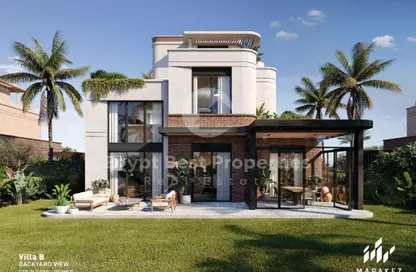 Villa - 4 Bedrooms - 4 Bathrooms for sale in Crescent Walk - 5th Settlement Compounds - The 5th Settlement - New Cairo City - Cairo