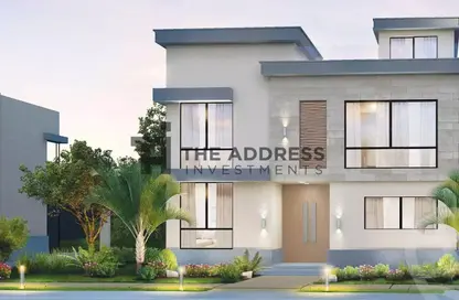 Twin House - 5 Bedrooms - 4 Bathrooms for sale in Azzar - 5th Settlement Compounds - The 5th Settlement - New Cairo City - Cairo