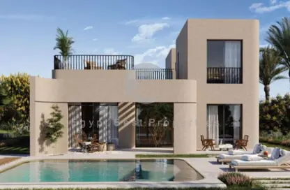 Villa - 4 Bedrooms - 5 Bathrooms for sale in Makadi Orascom Resort - Makadi - Hurghada - Red Sea