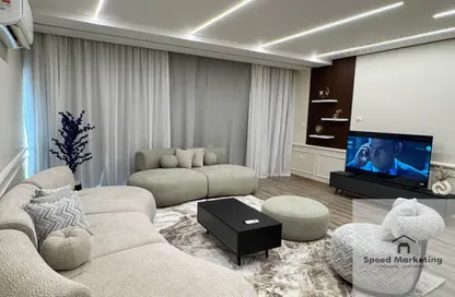 Apartment - 2 Bedrooms - 2 Bathrooms for rent in Lake View Residence - 5th Settlement Compounds - The 5th Settlement - New Cairo City - Cairo