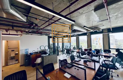 Office Space - Studio - 2 Bathrooms for rent in Eastown - 5th Settlement Compounds - The 5th Settlement - New Cairo City - Cairo