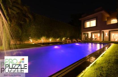 Townhouse - 4 Bedrooms - 4 Bathrooms for rent in Al Gezira St. - South Investors Area - New Cairo City - Cairo