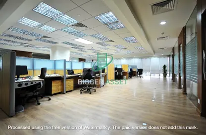 Office Space - Studio - 4 Bathrooms for rent in Bank Center Street - South Teseen St. - The 5th Settlement - New Cairo City - Cairo