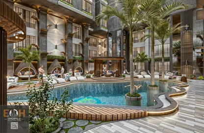 Apartment - 2 Bedrooms - 1 Bathroom for sale in Arabia Area - Hurghada - Red Sea