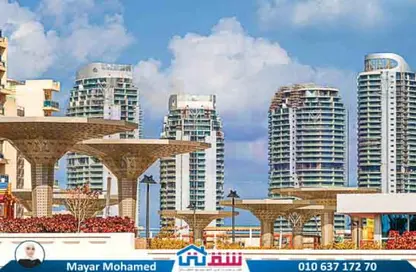 شقة - 2 غرف نوم - 1 حمام للبيع في الداون تاون - مدينة العلمين الجديدة - العلمين - الساحل الشمالي