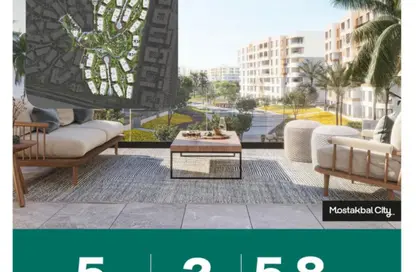 شقة - 3 غرف نوم - 3 حمامات للبيع في بلوم فيلدز - كمبوندات مدينة المستقبل - مدينة المستقبل - القاهرة