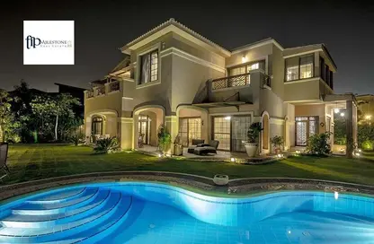 Townhouse - 5 Bedrooms - 4 Bathrooms for sale in Swan Lake Residence - 5th Settlement Compounds - The 5th Settlement - New Cairo City - Cairo