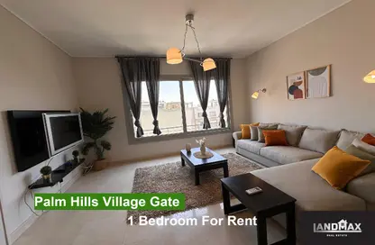 Apartment - Studio - 1 Bathroom for rent in Palm Hills Village Gate - South Investors Area - New Cairo City - Cairo