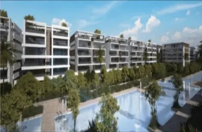 Apartment - 2 Bedrooms - 2 Bathrooms for sale in Lake View - 5th Settlement Compounds - The 5th Settlement - New Cairo City - Cairo