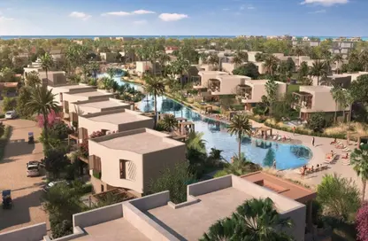 Chalet - 4 Bedrooms - 4 Bathrooms for sale in Ramla Lakeside - Qesm Ad Dabaah - North Coast