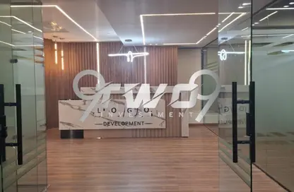 Office Space - Studio - 1 Bathroom for rent in Bank Center Street - South Teseen St. - The 5th Settlement - New Cairo City - Cairo