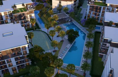 Apartment - 3 Bedrooms - 3 Bathrooms for sale in Tesla Residence - Al Wahat Road - 6 October City - Giza