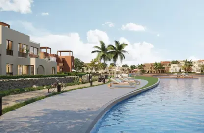 Chalet - 2 Bedrooms - 2 Bathrooms for sale in Makadi Orascom Resort - Makadi - Hurghada - Red Sea