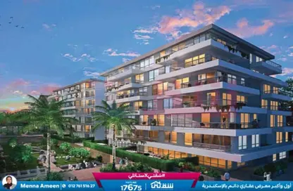 Apartment - 3 Bedrooms - 2 Bathrooms for sale in Palm Hills - Alexandria Compounds - Alexandria