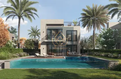 منزل مزدوج - 4 غرف نوم - 3 حمامات للبيع في أو ويست - كمبوندات 6 أكتوبر - مدينة 6 أكتوبر - الجيزة