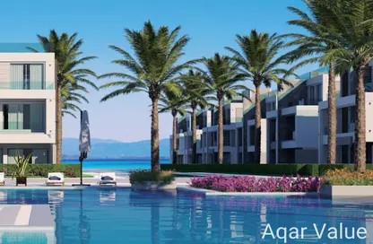 Twin House - 3 Bedrooms - 3 Bathrooms for sale in La Vista Ray - La Vista - Al Ain Al Sokhna - Suez