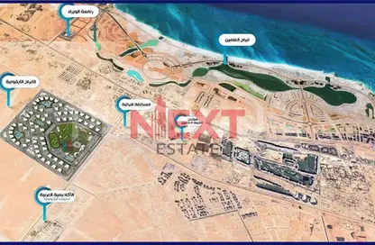 شقة - 2 غرف نوم - 1 حمام للبيع في مدينة العلمين الجديدة - العلمين - الساحل الشمالي