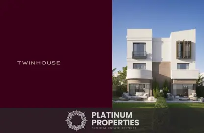 Twin House - 4 Bedrooms - 4 Bathrooms for sale in Scenes - Mostakbal City Compounds - Mostakbal City - Future City - Cairo