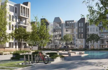 Apartment - 2 Bedrooms - 3 Bathrooms for sale in Rivers - New Zayed City - Sheikh Zayed City - Giza